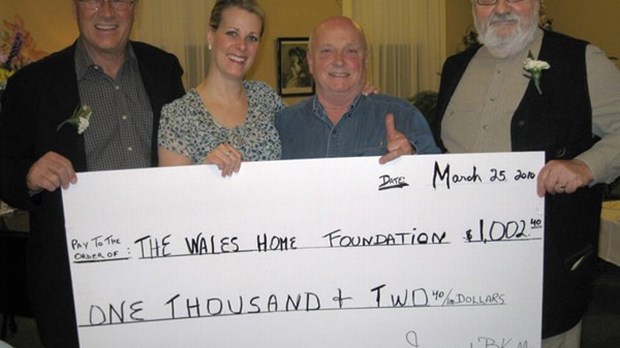 Don à la Fondation du Foyer Wales