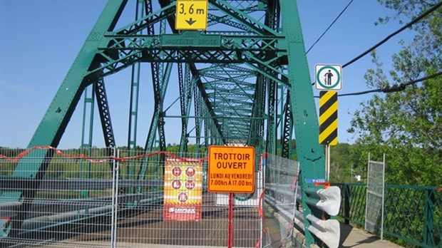 Fermeture du trottoir sur le pont MacKenzie en raison d’acte de vandalisme