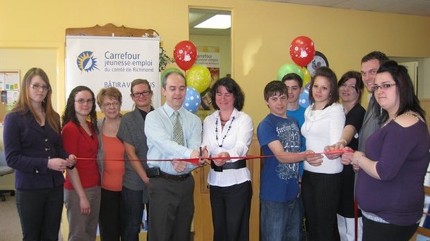 Le Carrefour jeunesse-emploi de Richmond inaugure ses nouveaux locaux