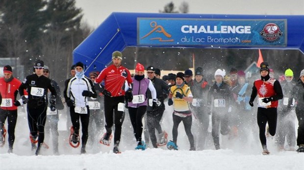 500 participants au Challenge sur glace du Lac Brompton