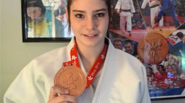 Une Judoka de Richmond remporte une médaille aux Jeux du Québec