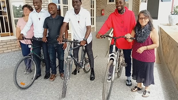 Des vélos expédiés au Rwanda grâce à Action sport vélo