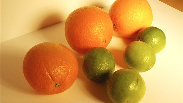 Limes et oranges