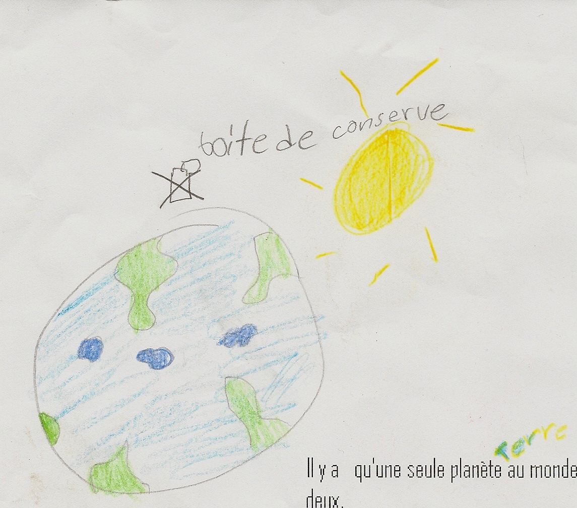 Jour de la Terre - Classe de Sophie Caron, 2è année, École St-Philippe
