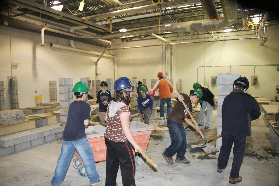 Briqueteur-Maçon - L'atelier