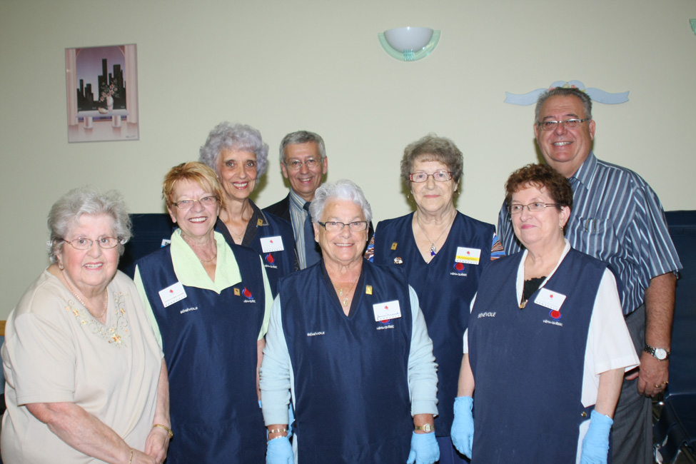 Collecte de sang du maire