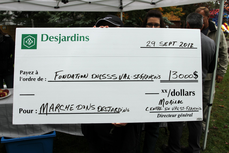 Marchedons Desjardins - Fondation CSSS du VSF
