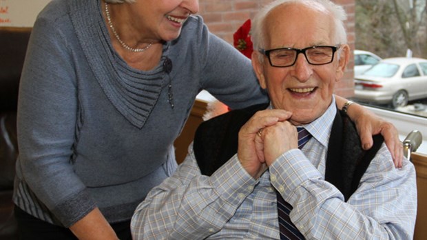 Armand Simoneau, 103 ans et bien portant!