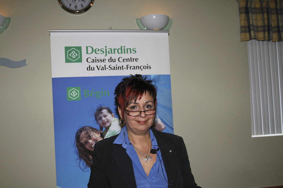 1re assemblée générale de la Caisse Desjardins du Centre du Val-Saint-François