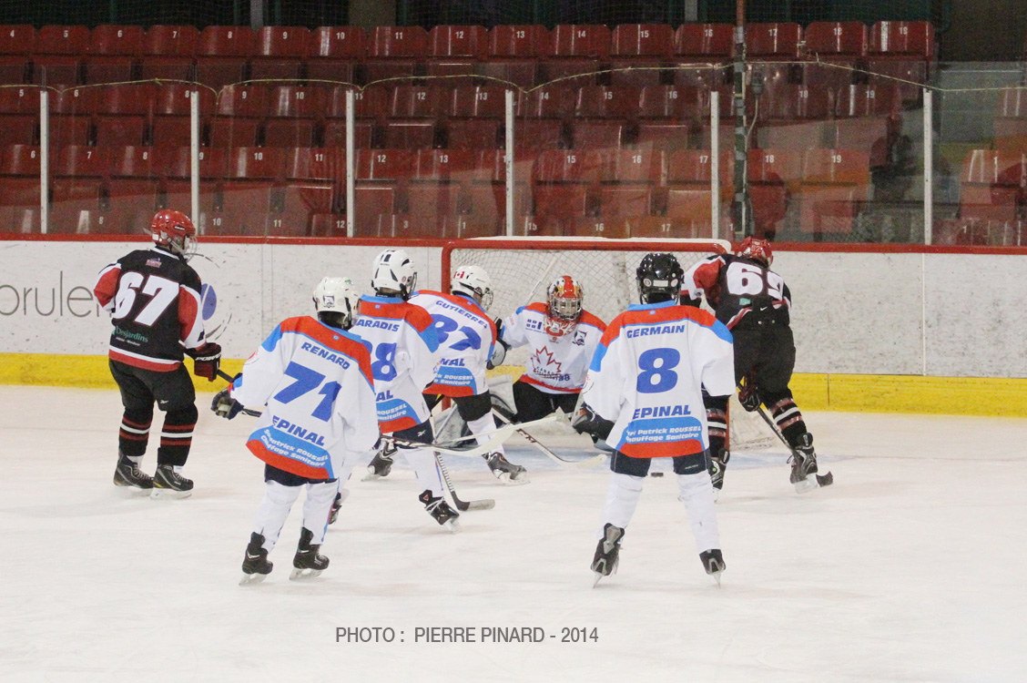 Hockey mineur - L'équipe d'Épinal en visite à Windsor