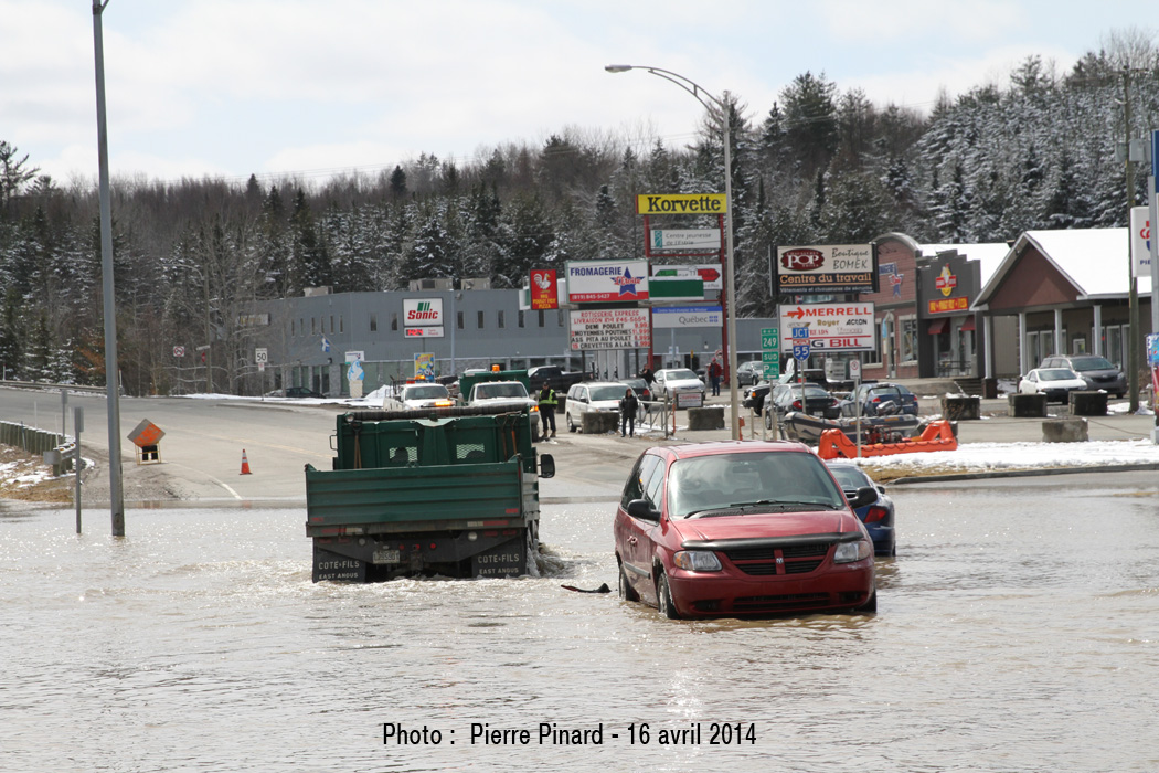 Inondation du 16 avril 2014 à Windsor