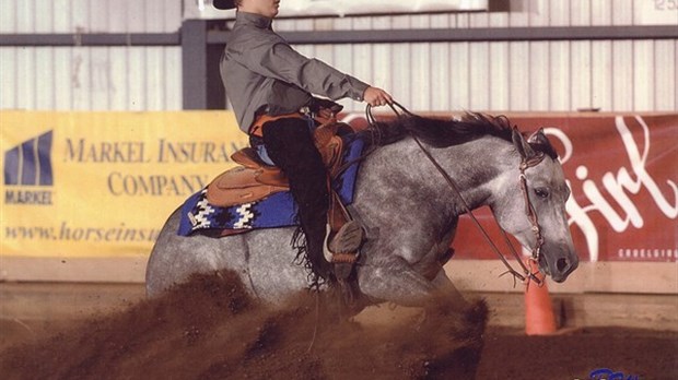 INVITÉ À LA FINALE NORD-AMÉRICAINE DE DRESSAGE DE CHEVAUX (REINING)