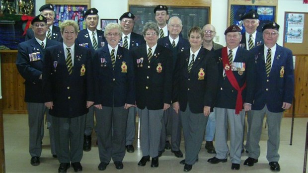 Conseil exécutif de la filiale numéro 15 de la Légion canadienne de Richmond