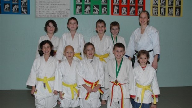 Judoka du club Danville/Asbestos, ayant participé à la compétition régionale de Victoriaville.