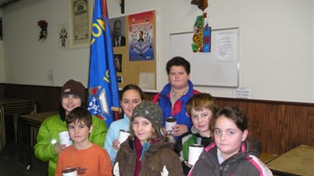 Une excellente récolte pour la guignolée des Chevaliers de Colomb de Richmond