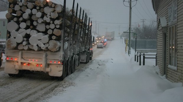 C'est l'hiver dans le Val Saint-François