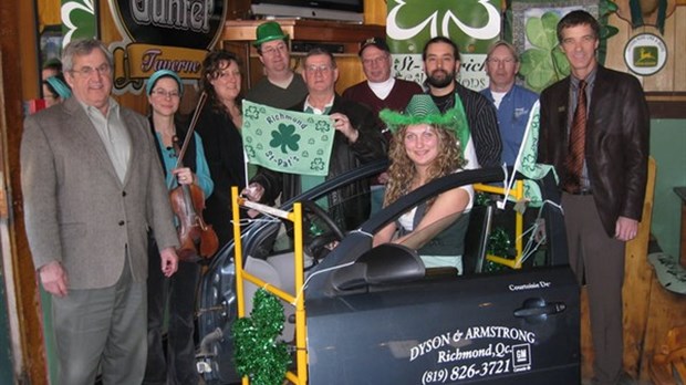 La St-Patrick sera célébrée à Richmond durant tout le mois de mars