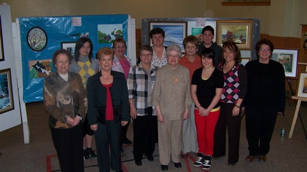 L’exposition des élèves du cours de peinture de Windsor témoigne d’un intérêt toujours manifeste