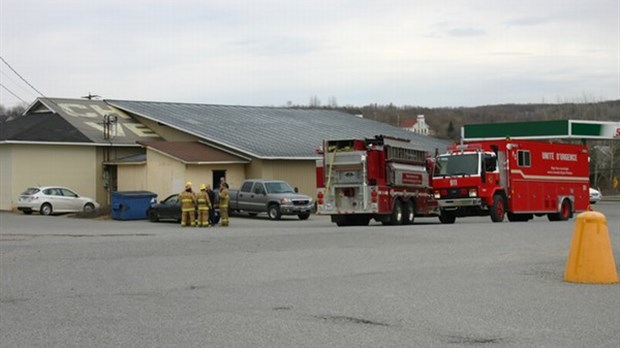 Interventions des pompiers de Windsor-Val-Joli