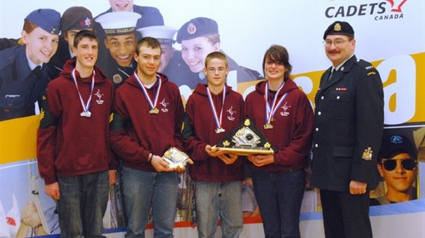 Le corps de cadets de Windsor remporte la médaille d’or lors des Jeux des cadets Estrie et Bois-Francs