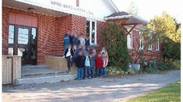 L’école Notre-Dame-de-Montjoie de Racine gagnante régionale du Grand défi Pierre Lavoie