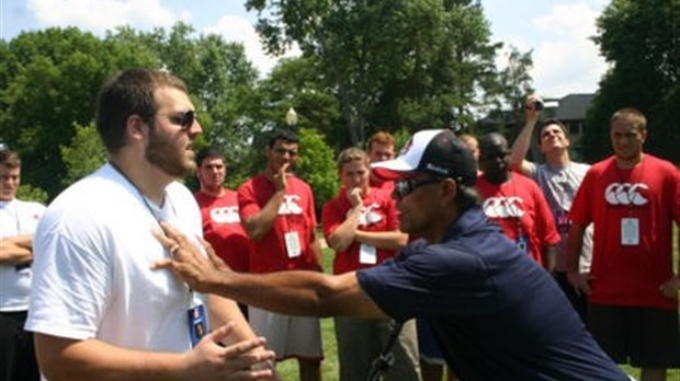 Danny Groulx en Ohio pour le championnat international de football américain