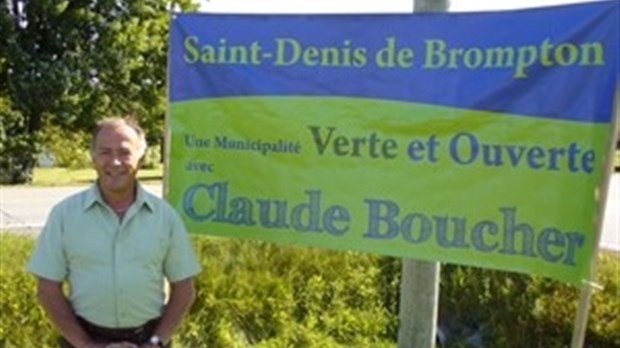 Claude Boucher sera candidat à la Mairie de Saint-Denis-de-Brompton