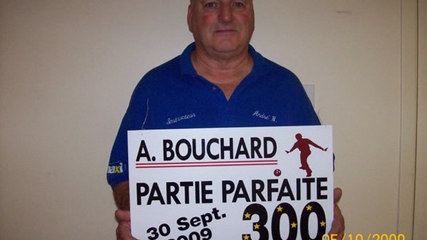 Richmond. Partie parfaite et record pour André Bouchard aux petites quilles