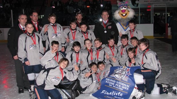 Les Draveurs Metro-Brunelle du Val-St-François pee-wee CC s’inclinent en finale