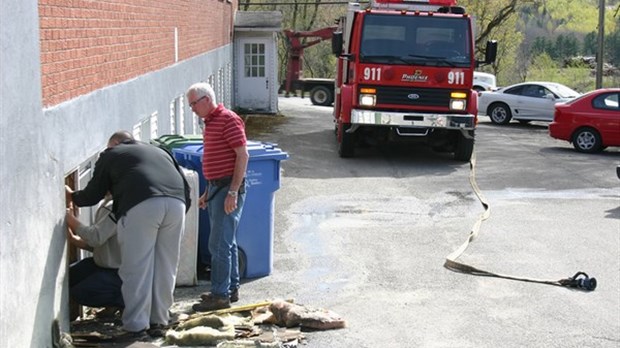 Période tranquille pour les pompiers de Windsor-Val-Joli