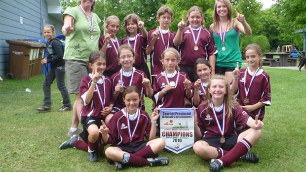 Les équipes de soccer de Richmond ont récolté 3 médailles au tournoi de soccer de Coaticook !