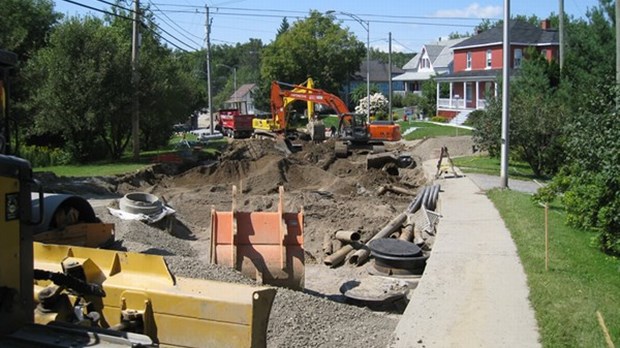 Les travaux se poursuivent sur la rue Principale Nord à Richmond