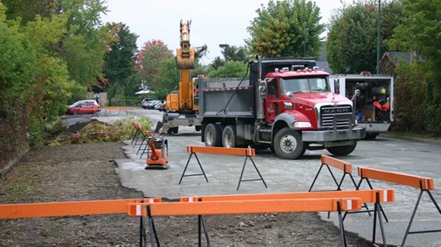 Améliorations bientôt complétées au stationnement Des Cèdres de Windsor