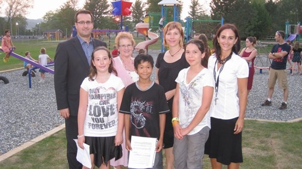 Le parc-école de l’école du Plein-Cœur de Richmond comble les attentes