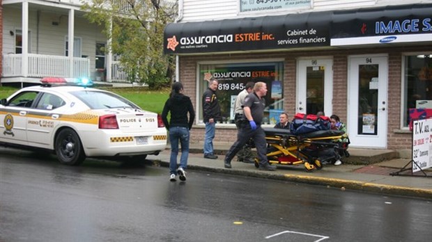 Collision sur la rue Saint-Georges à Windsor