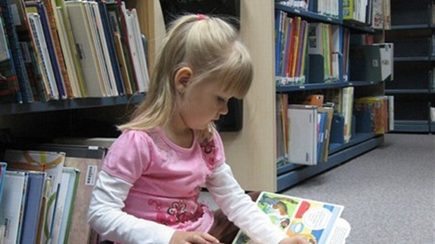 Jamais trop petits pour la bibliothèque dans le Val Saint-François.