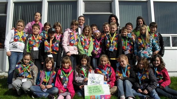 Mise en place du programme Jeunes Leaders à l’école du Plein-Cœur de Richmond.