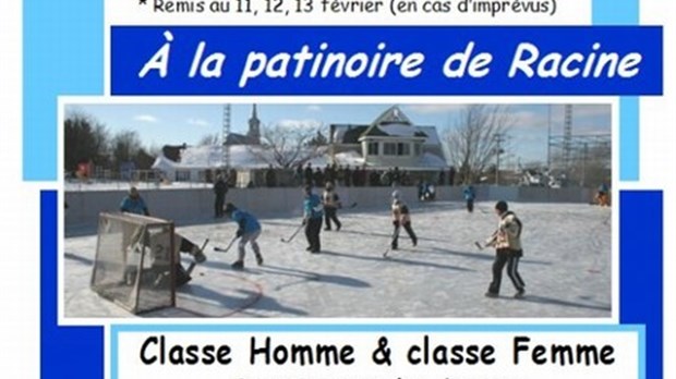 18e Tournoi de Hockey Bottine de Racine.