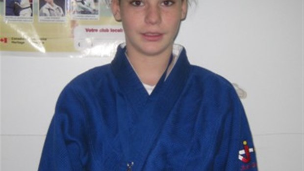 Membre de l’équipe de judokas. Noémie Delisle participera aux Jeux du Québec