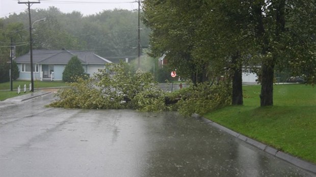 L’ouragan Irène a laissé ses traces dans toutes les régions du Val-Saint-François