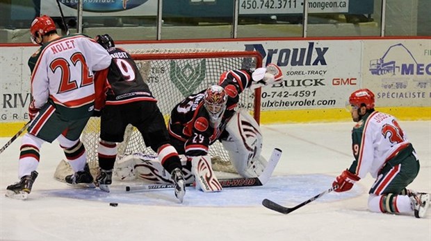 Cuisant revers du Wild de Windsor 7 à 0 à Sorel Tracy