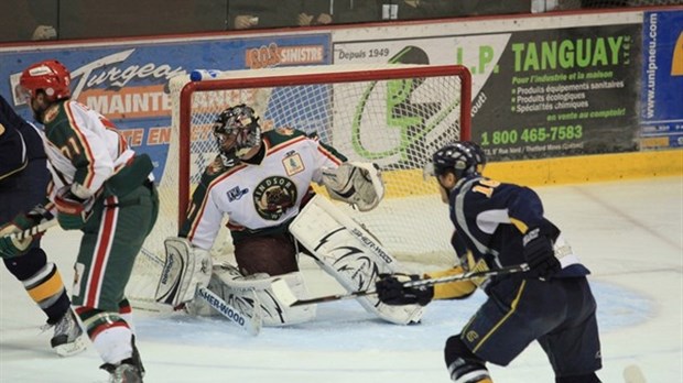 Le gardien Maxime Daigneault, 3e Étoile de la semaine dans la LNAH