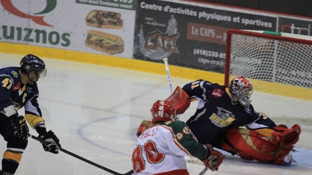 Le Wild de retour seul au 1er rang. Victoire de 4 à 3 à Thetford Mines