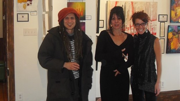 Un superbe vernissage à la Galerie mp tresart  de Durham Sud