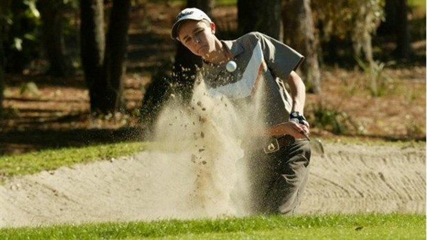 Charles Raymond a pris part à un championnat de golf junior en Floride