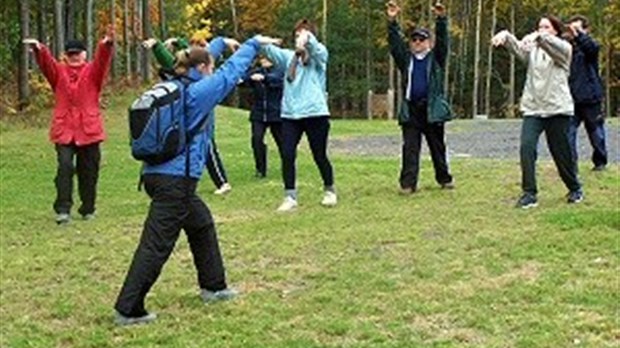 Inscription au cours de cardio en plein air pour la session du printemps