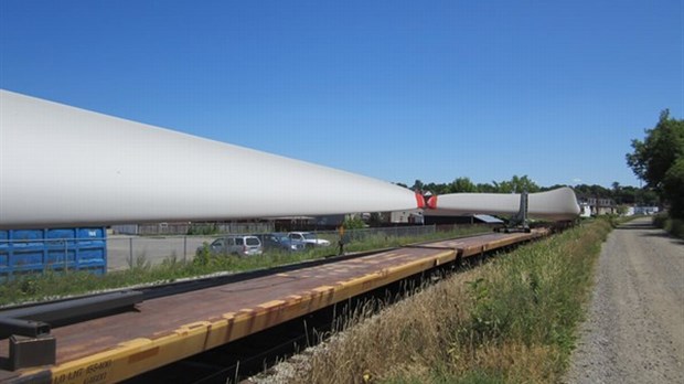 Des éoliennes font un passage remarqué à Richmond !