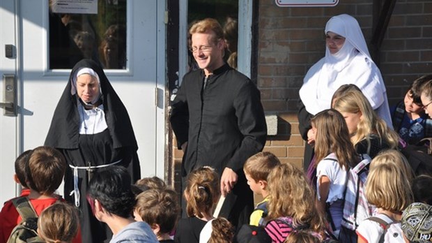 La rentrée scolaire à Notre-Dame-du-Sourire sous le thème du 50e anniversaire de l’école.