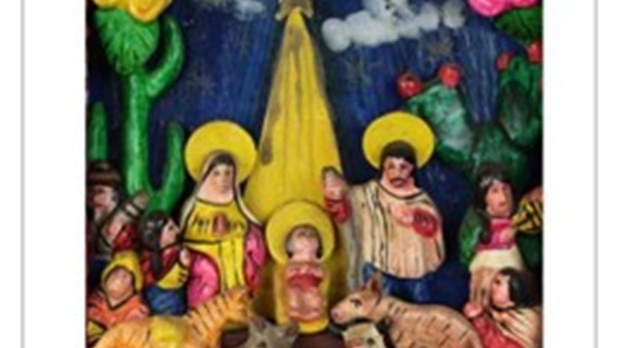 Valcourt présente une exposition de crèches de Noël dans les vitrines de l'Espace Drainville