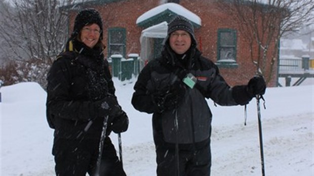 Les Sentiers de Windsor : De la neige et des sourires